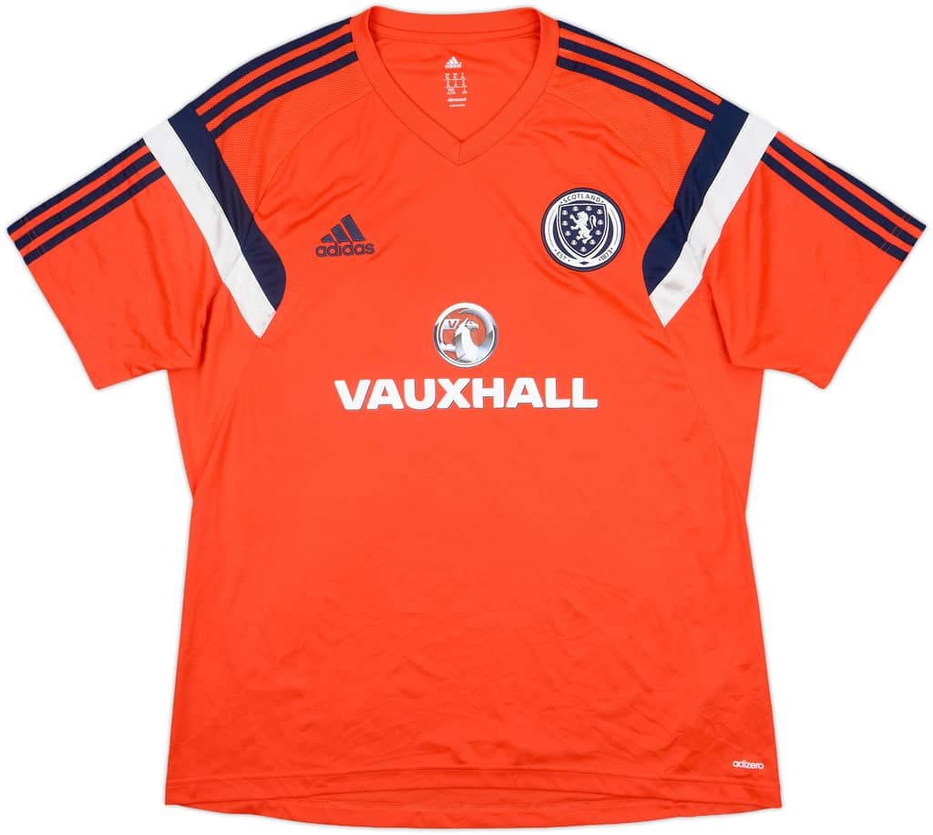 2013-14 Scotland adizero Training Shirt - 8/10 - (XXL)
