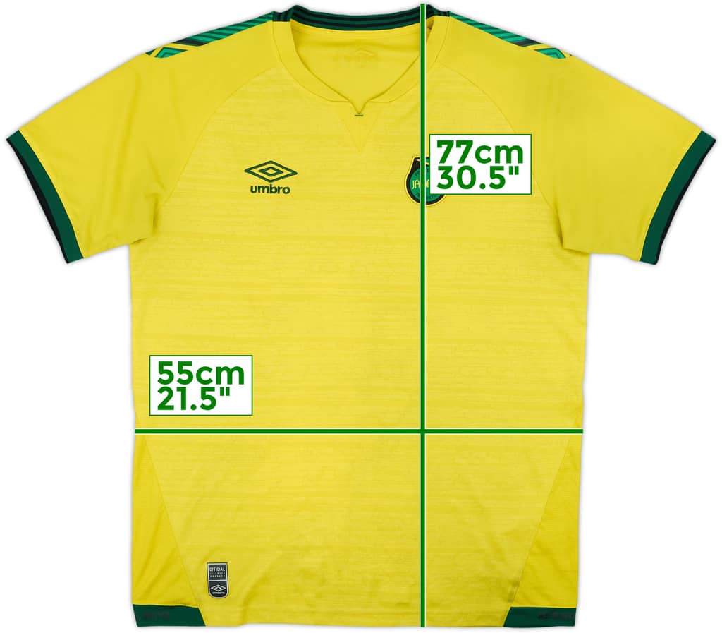 2021-22 Jamaica Home Shirt - 4/10 - (L)