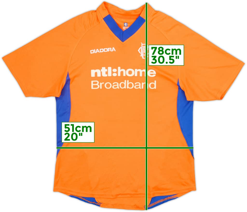 2002-03 Rangers Away Shirt - 8/10 - (M)