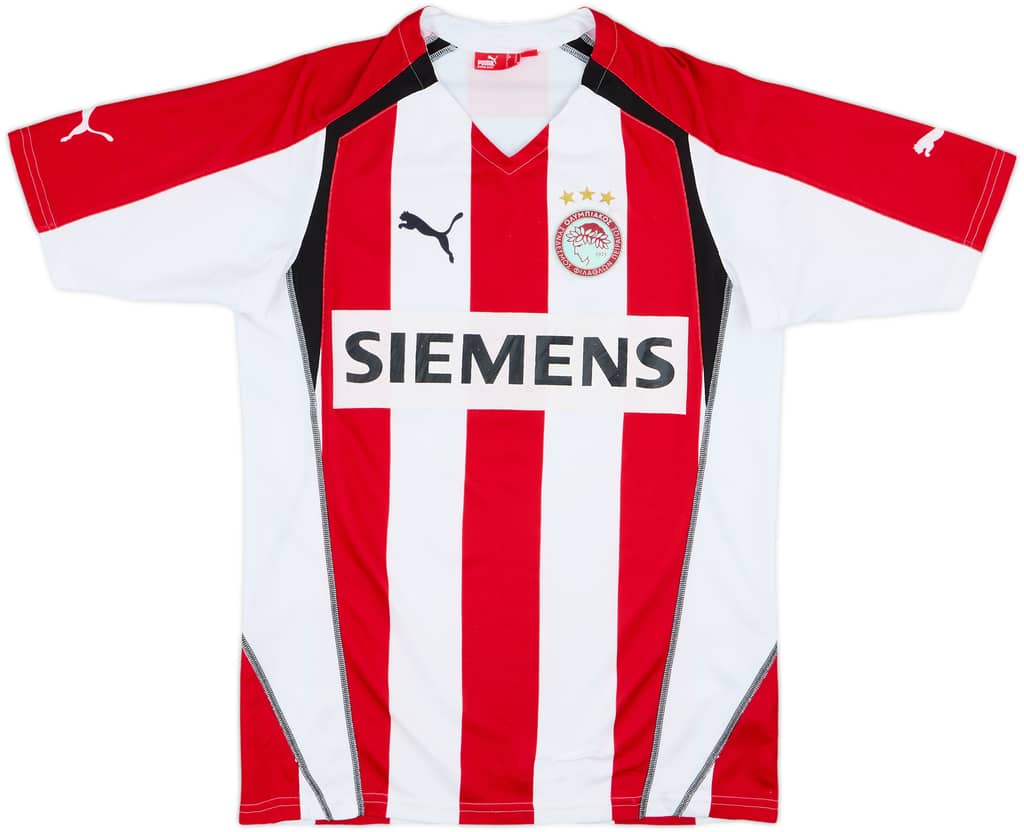 2005-06 Olympiakos Home Shirt - 4/10 - (M)