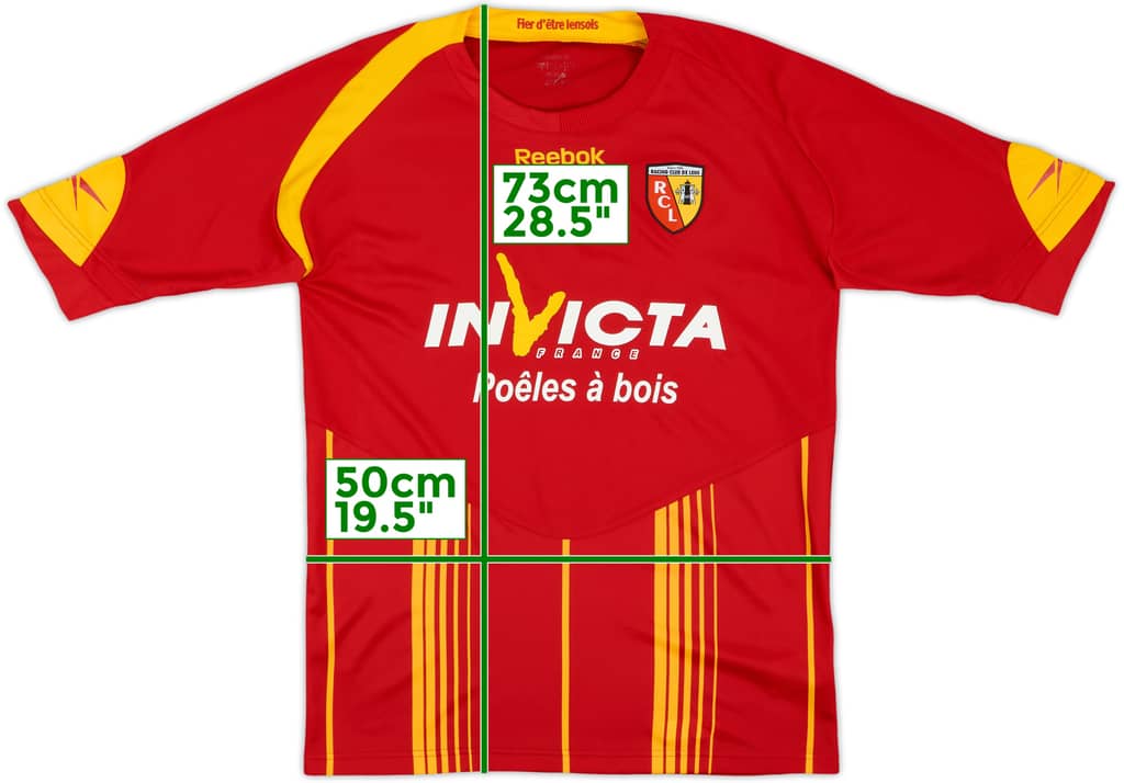 2009-10 Lens Home Shirt - 6/10 - (XL)