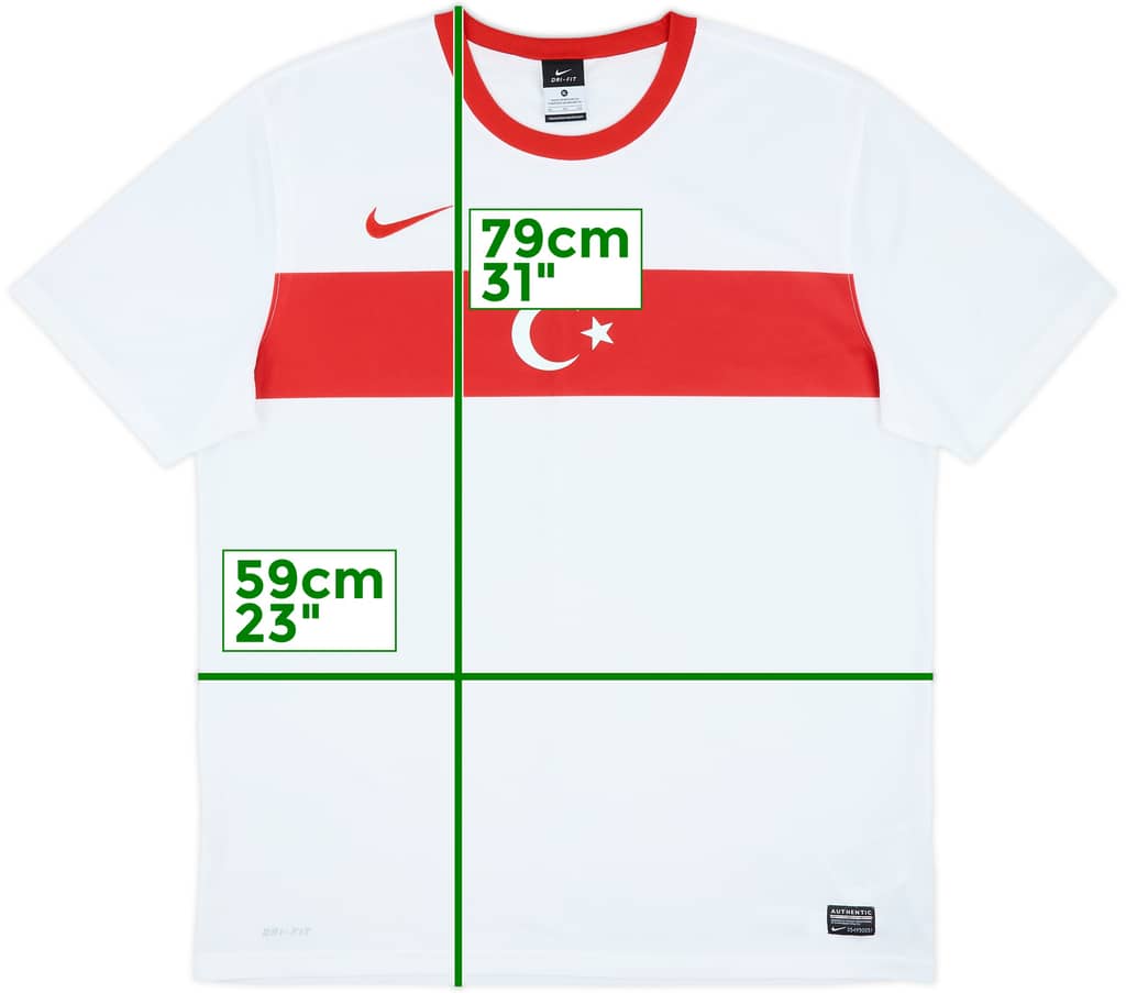 2012-14 Turkey Basic Away Shirt - 8/10 - (XL)