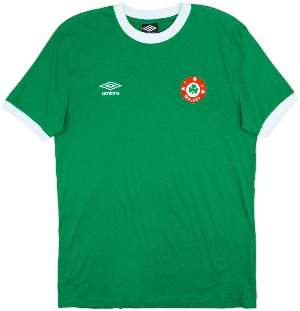 2020-21 Ireland Umbro Cotton Tee - 8/10 - (L)