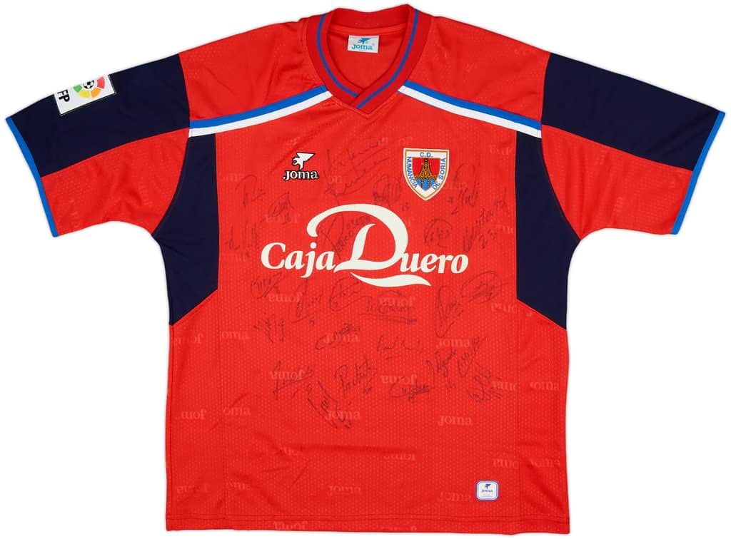 2000-01 Numancia Signed Home Shirt - 7/10 - (L)