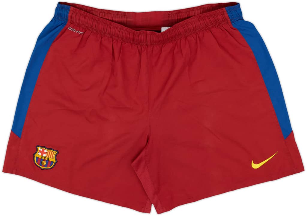 2010-11 Barcelona Home Shorts - 8/10 - (L)
