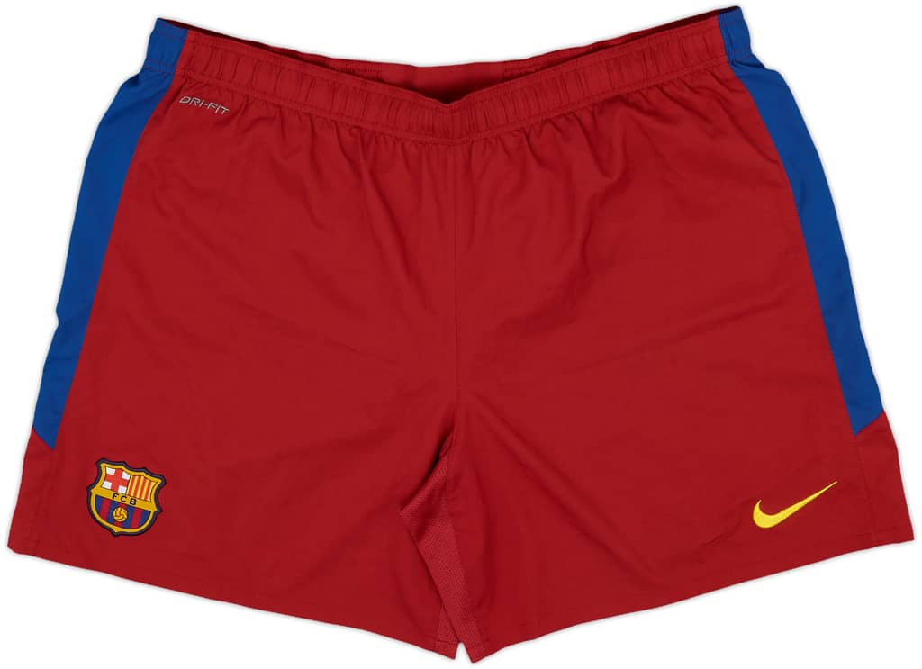 2010-11 Barcelona Home Shorts - 9/10 - (L)