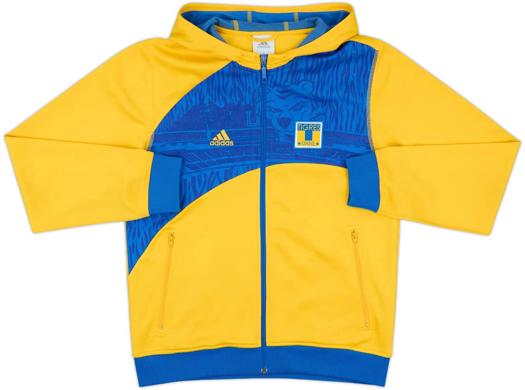 2008-09 Tigres UANL adidas Hooded Sweat Top - 7/10 - (L.Boys)