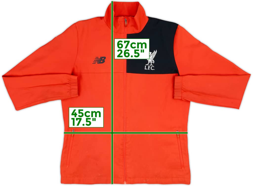 2016-17 Liverpool New Balance Track Jacket - 6/10 - (XL.Boys)