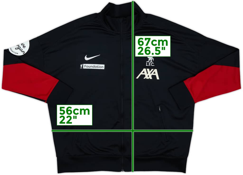 2024-25 Liverpool Foundation Nike Track Jacket - 10/10 - (XL.Boys)