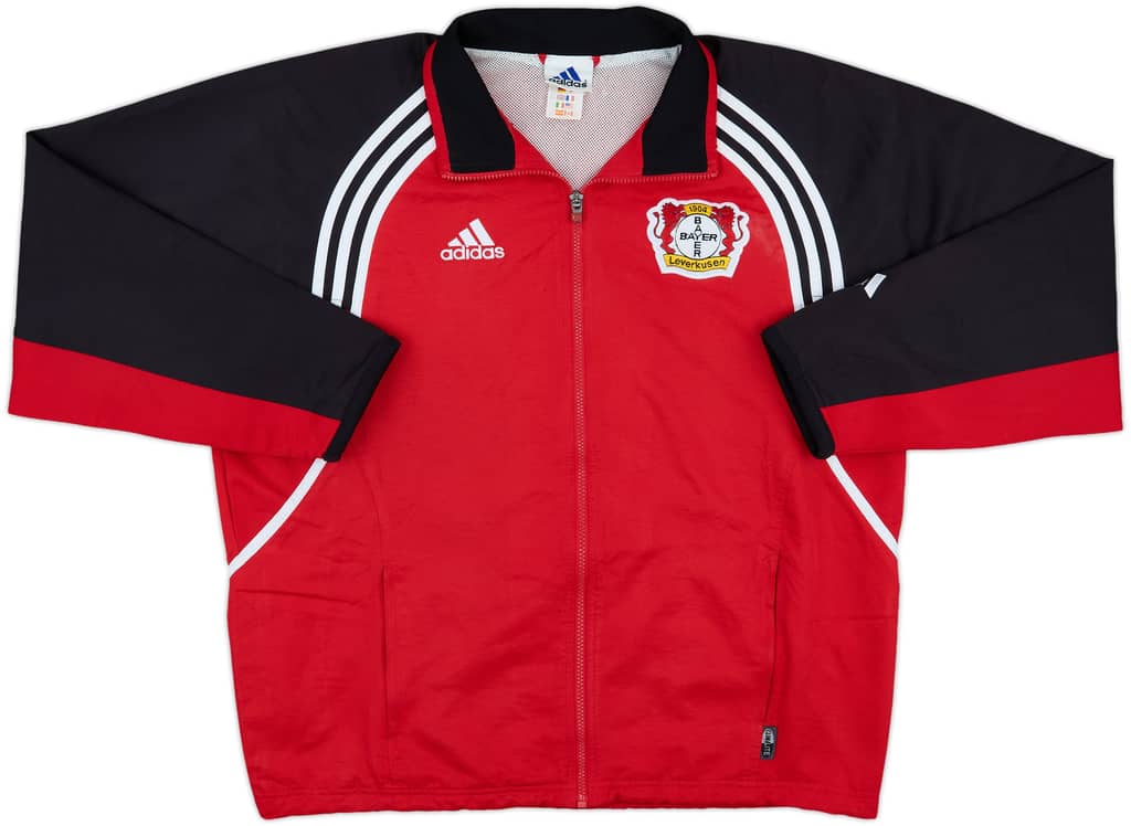 2000-01 Bayer Leverkusen adidas Track Jacket - 8/10 - (M/L)