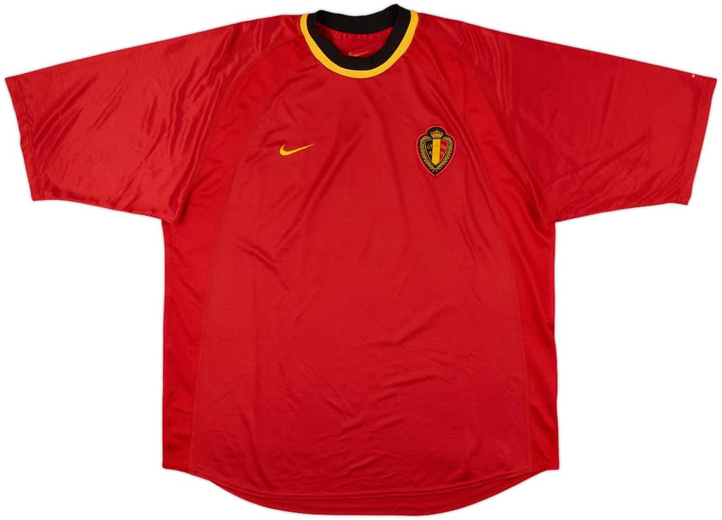 2000-02 Belgium Home Shirt - 8/10 - (L)
