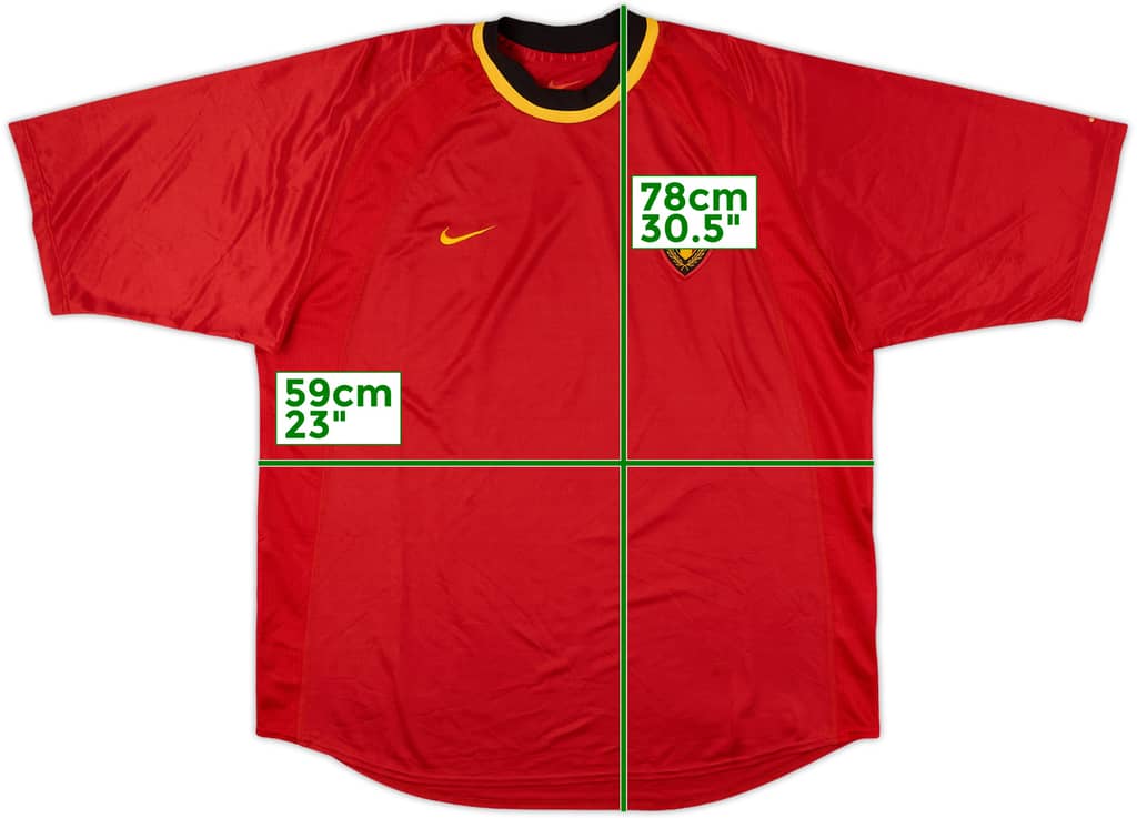 2000-02 Belgium Home Shirt - 8/10 - (L)