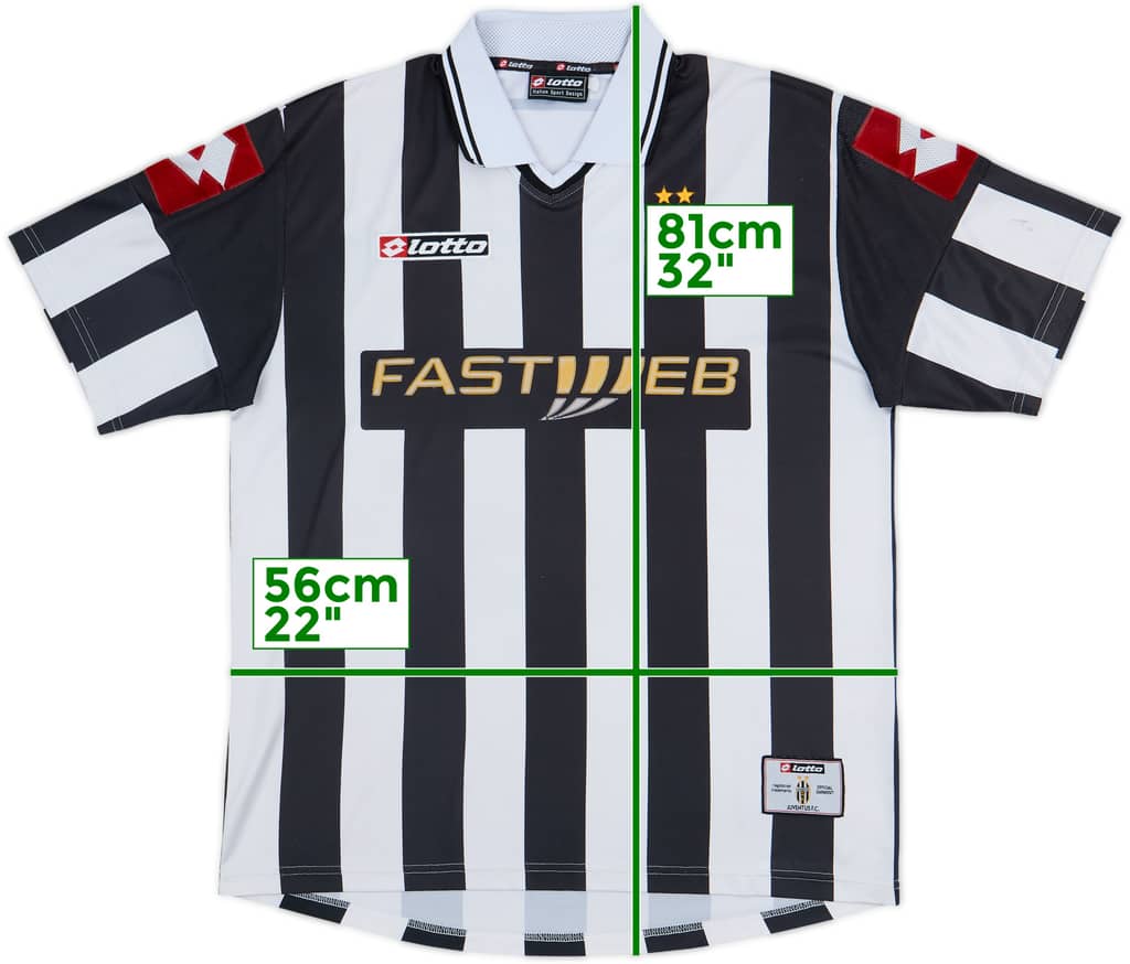 2001-02 Juventus Home Shirt - 5/10 - (L)
