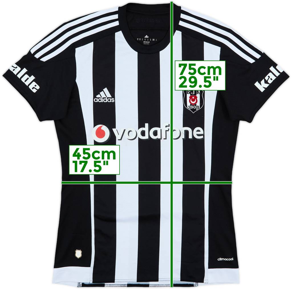 2015-16 Besiktas Away Shirt - 6/10 - (M)
