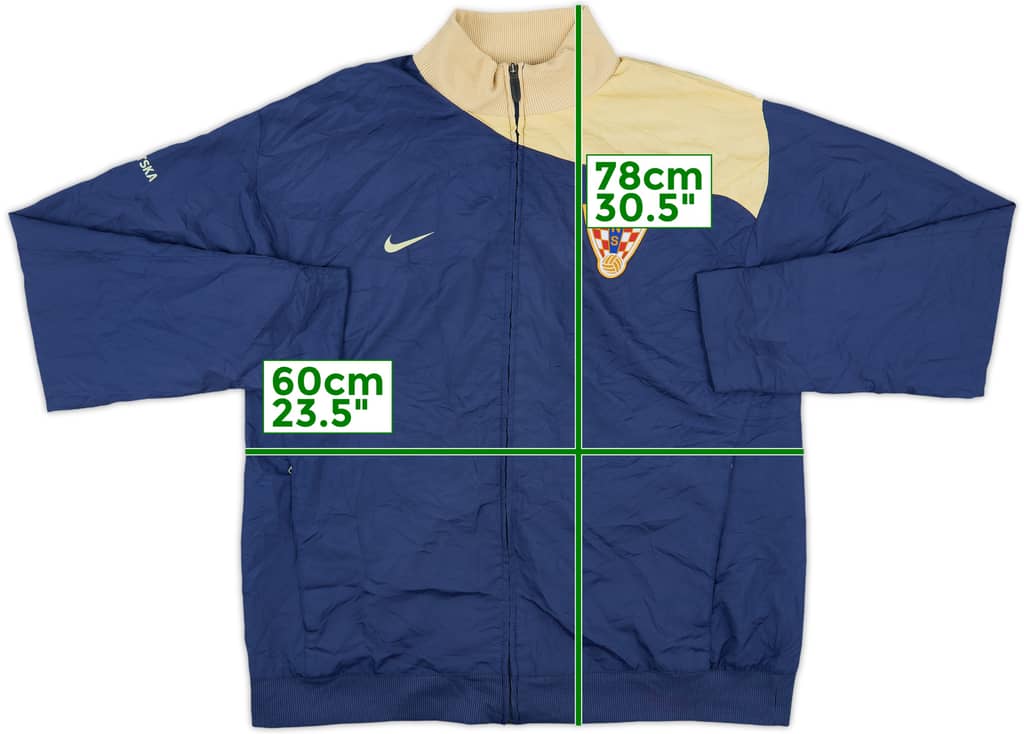 2008-10 Croatia Nike Track Jacket - 9/10 - (XL)