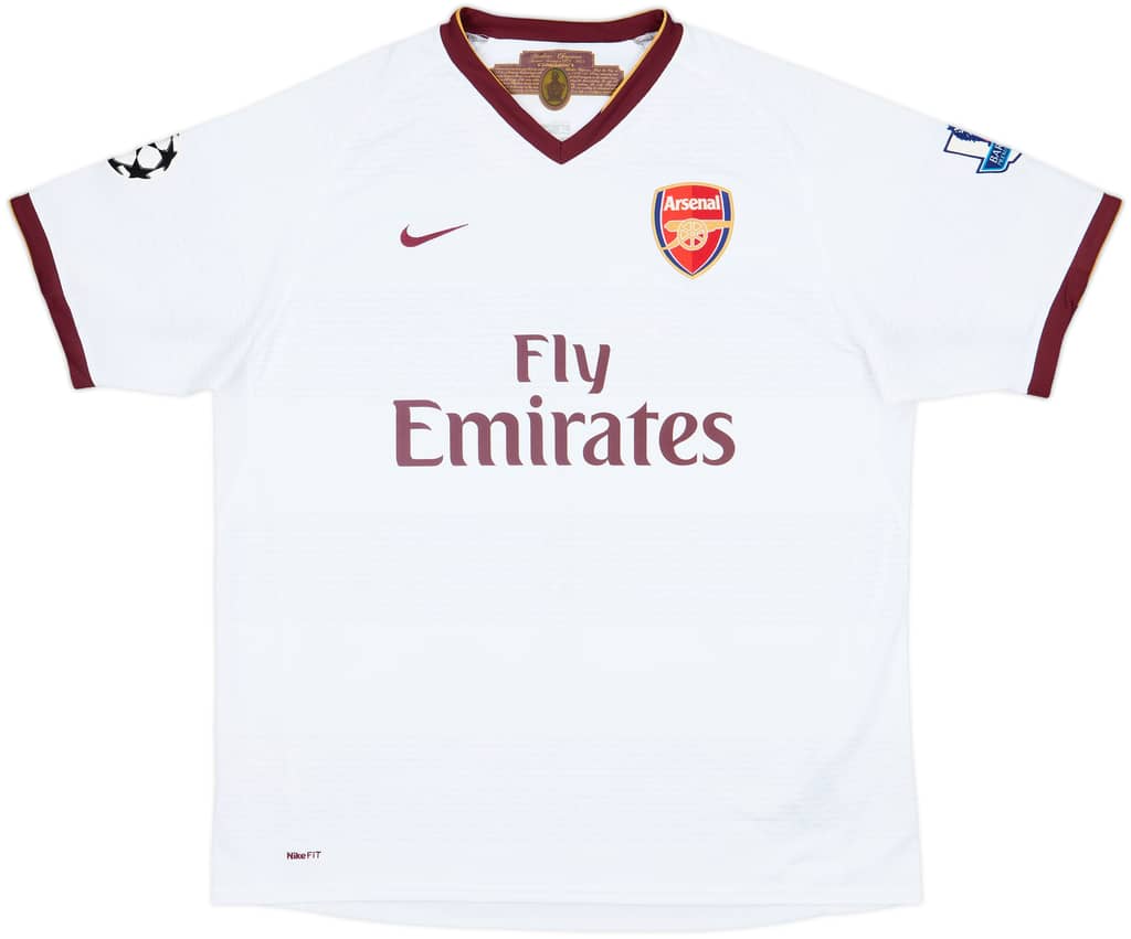 2007-08 Arsenal Away Shirt - 8/10 - (XL)