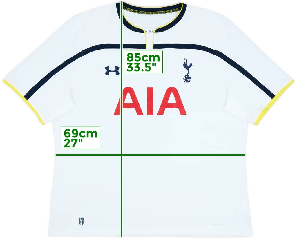 2014-15 Tottenham Home Shirt - 10/10 - (5XL)