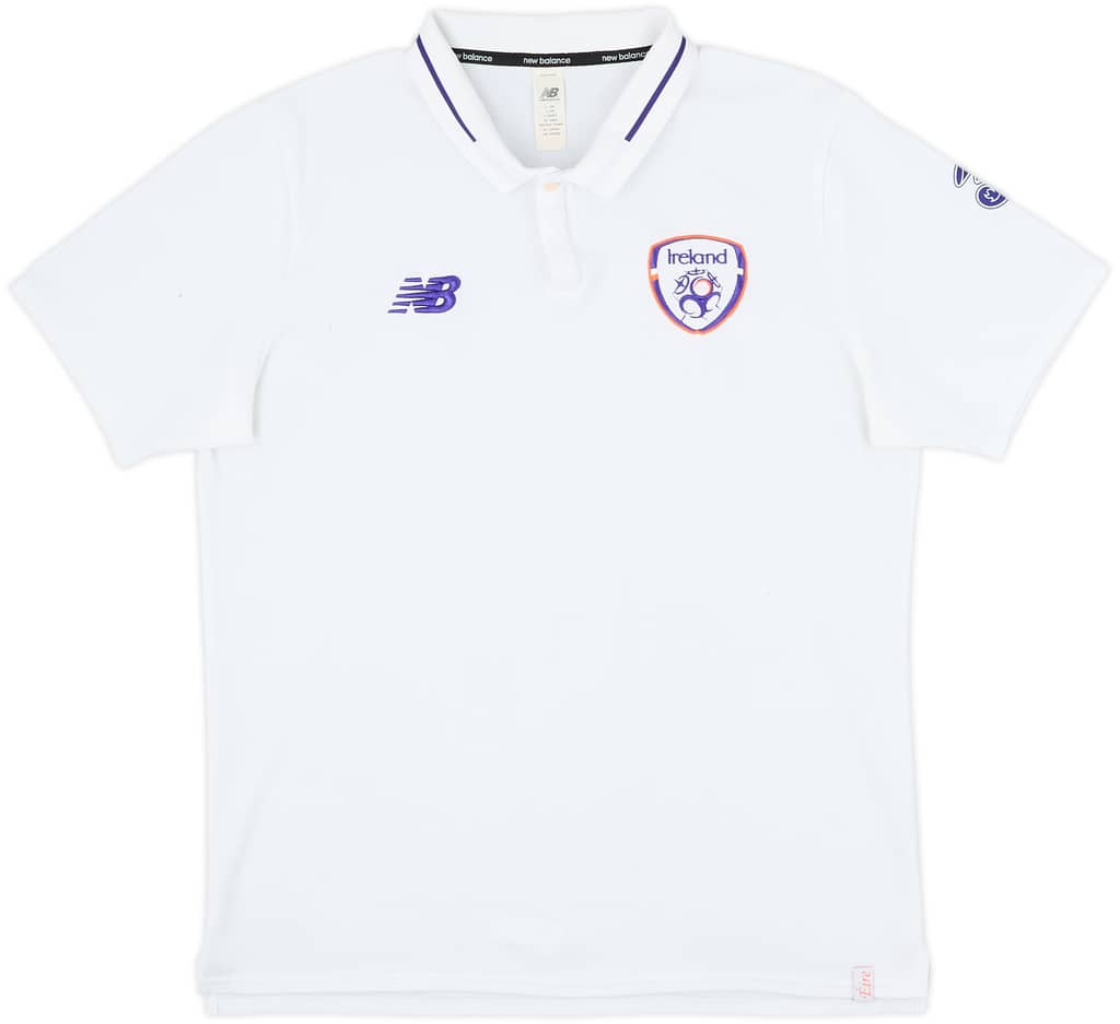 2017-18 Ireland New Balance Polo Shirt - 6/10 - (L)