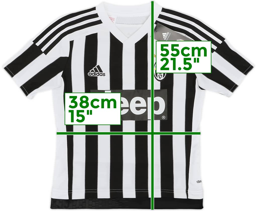 2015-16 Juventus Home Shirt (S.Boys)