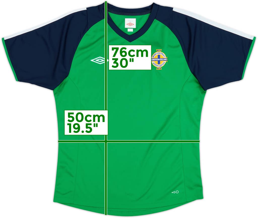 2010-11 Northern Ireland Umbro Training Shirt - 8/10 - (L)