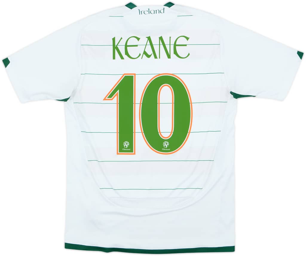2009-10 Ireland Away Shirt Keane #10