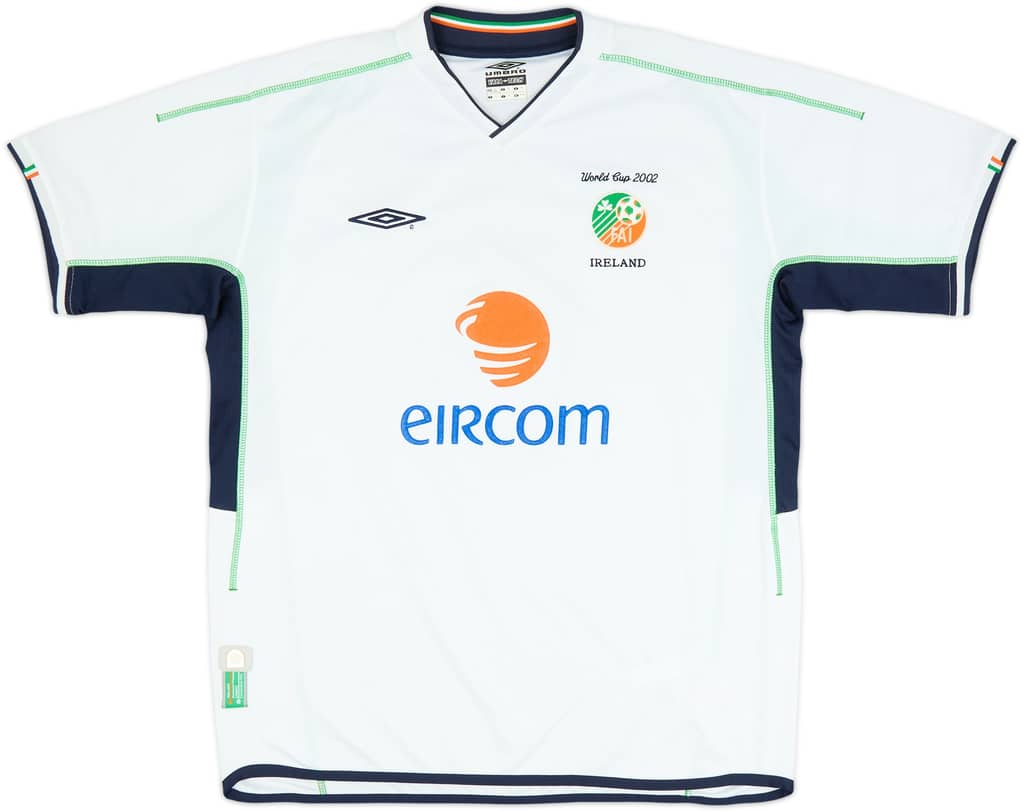 2002-03 Ireland Away Shirt Keane #6