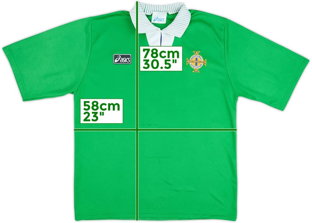 1994 Northern Ireland Home Shirt - 8/10 - (XL)
