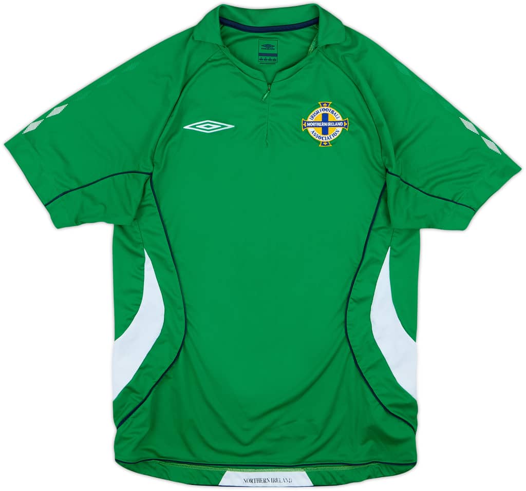 2006-08 Northern Ireland Umbro 1/4 Zip Training Shirt - 5/10 - (M)