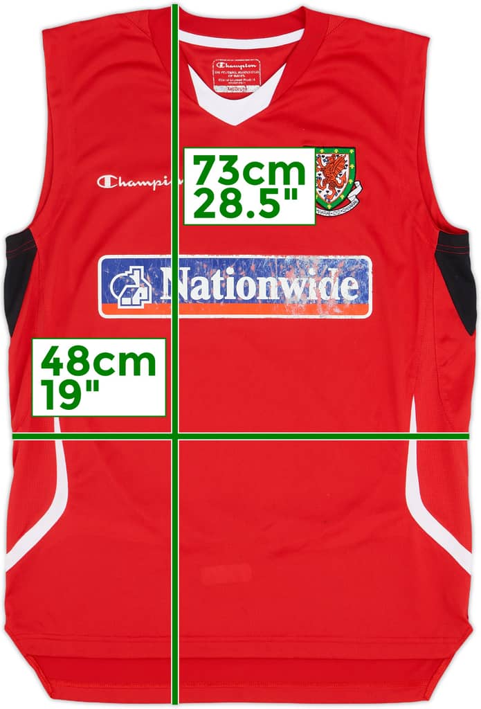 2008-09 Wales Champion Training Vest - 5/10 - (M)