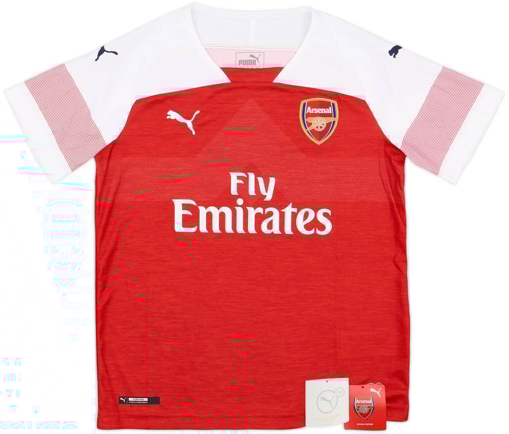 2018-19 Arsenal Home Shirt (M.Boys)