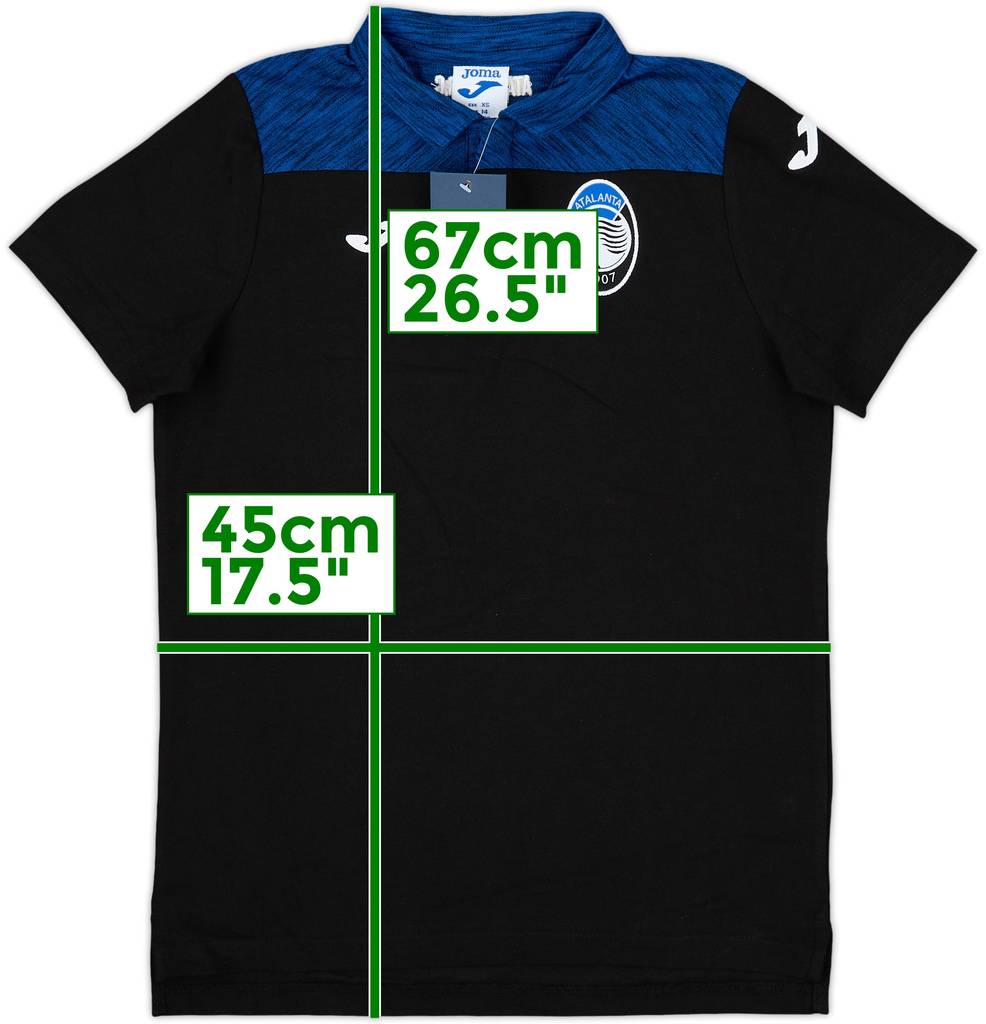 2019-20 Atalanta Joma Polo Shirt (XL.Boys)
