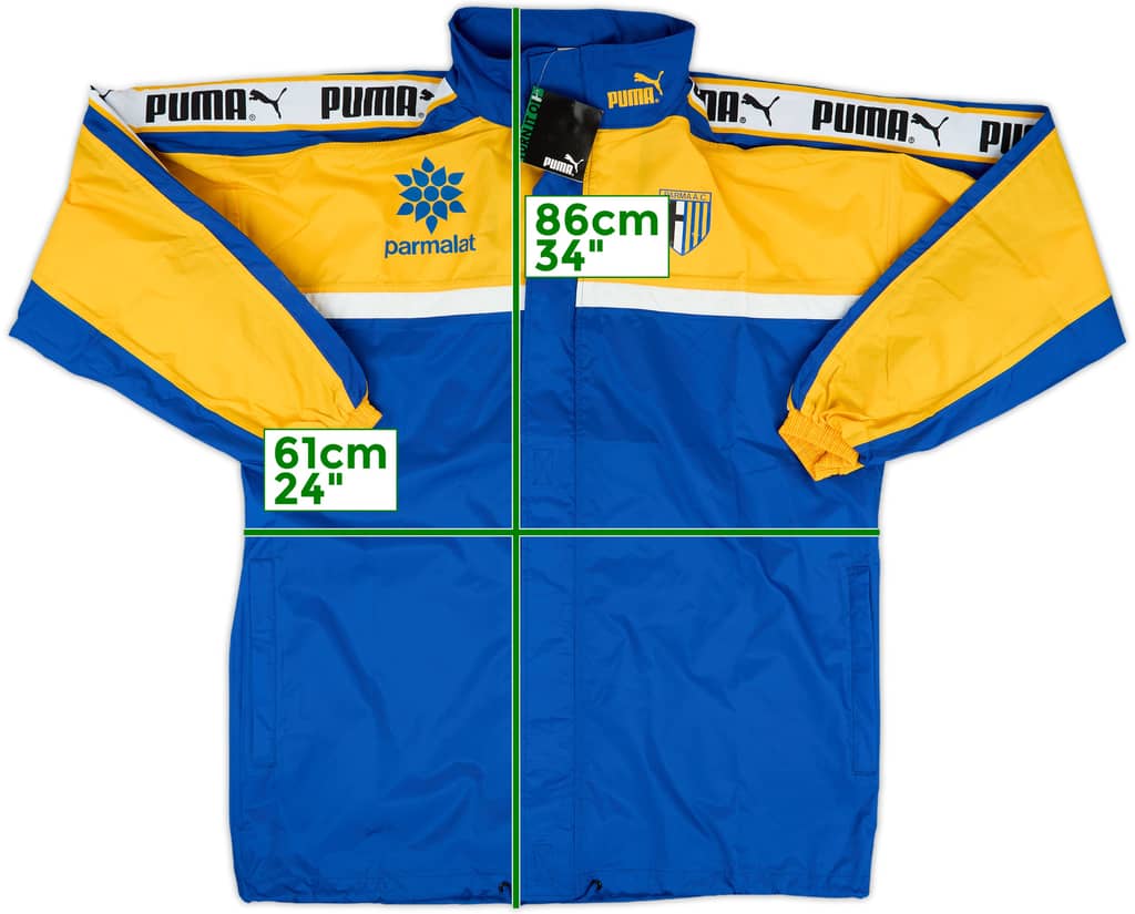 1995-97 Parma Puma Hooded Rain Jacket (M)