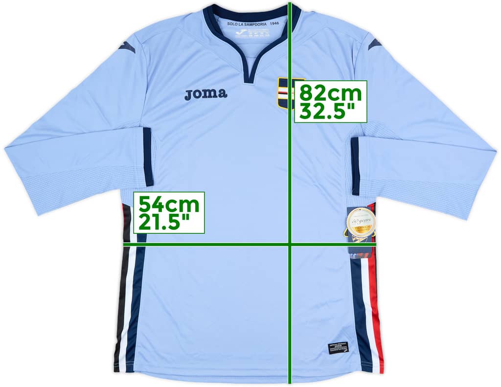 2016-17 Sampdoria Third L/S Shirt (XXL)