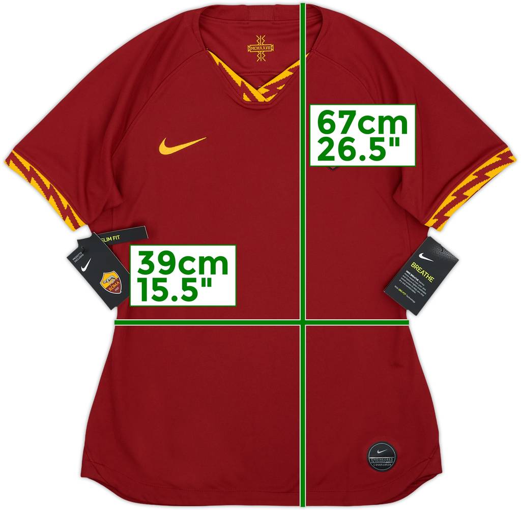 2019-20 Roma Home Shirt (Women's M)
