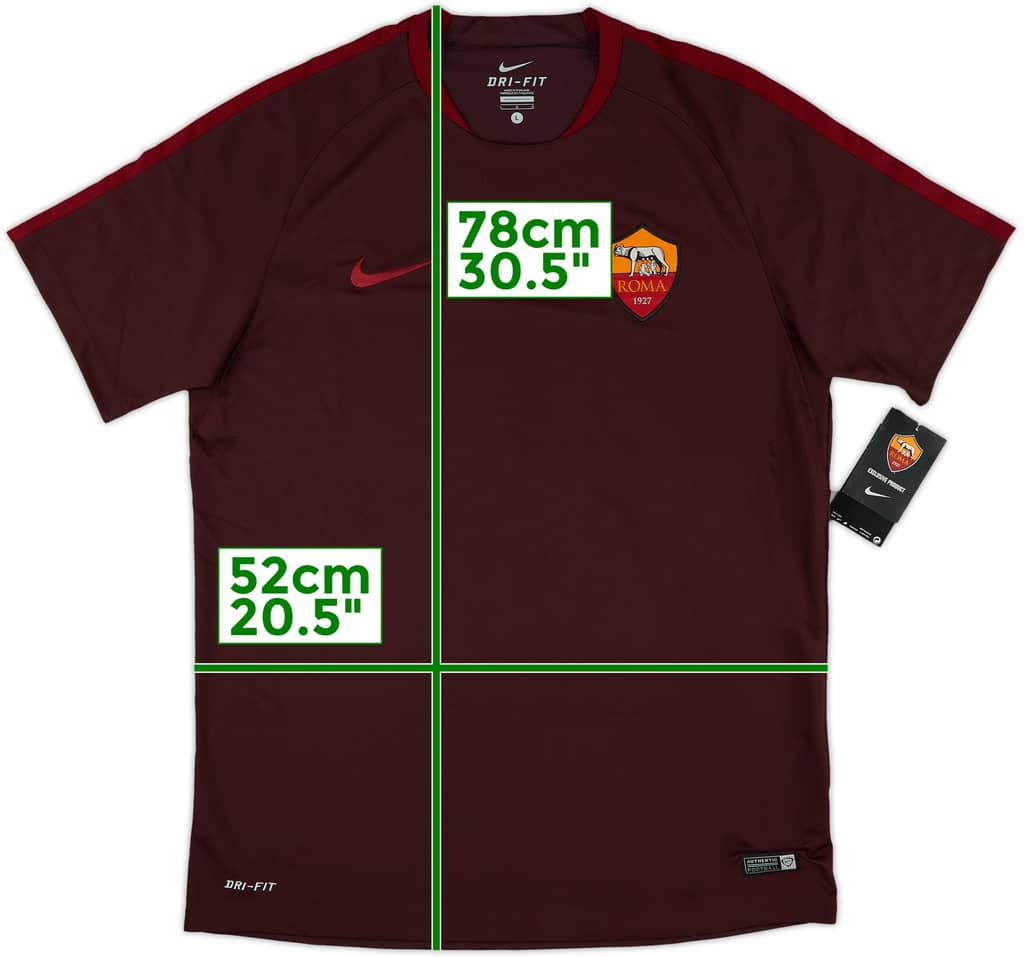 2016-17 Roma Nike Training Shirt (L)