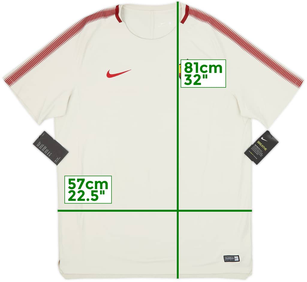2018-19 Roma Nike Training Shirt (XL)