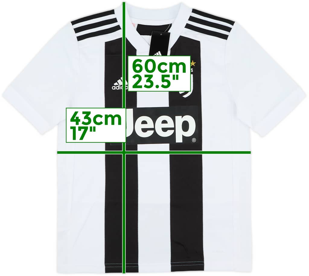 2018-19 Juventus Home Shirt (M.Boys)