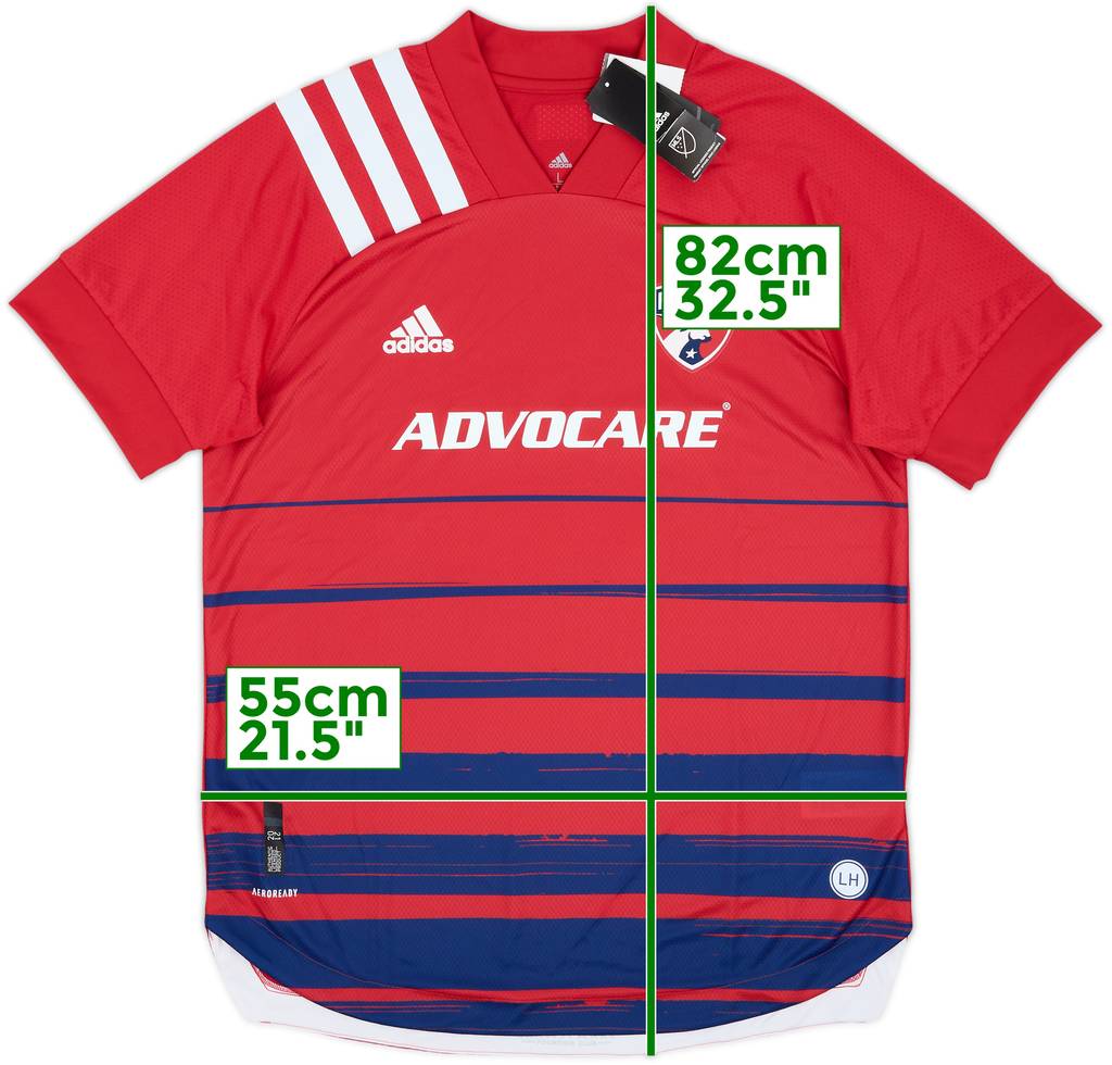 2020 FC Dallas Authentic Home Shirt (L)