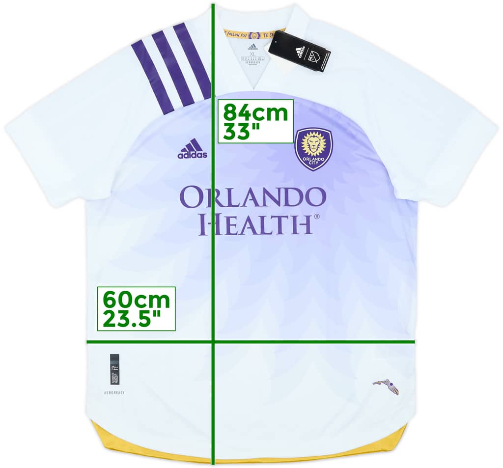 2020 Orlando City Authentic Away Shirt (XL)