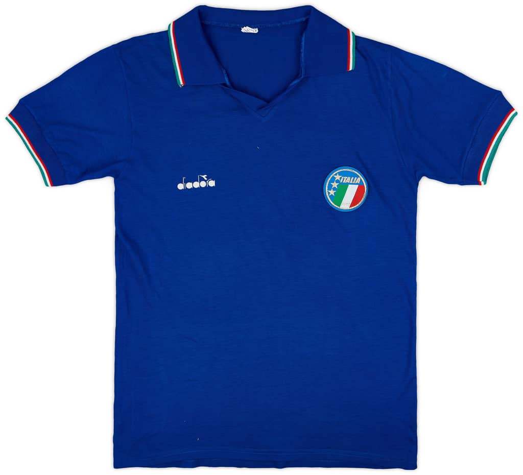 1986-88 Italy Home Shirt - 8/10 - (L)