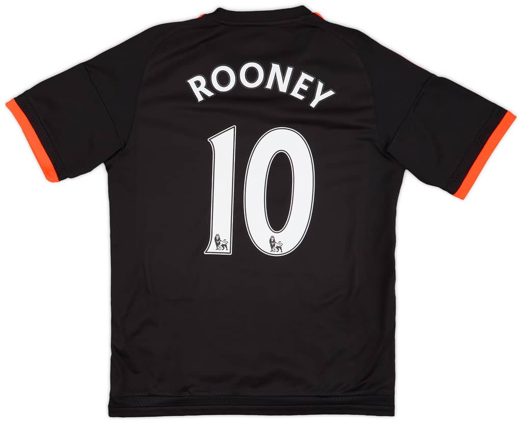 2015-16 Manchester United Third Shirt Rooney #10 - 6/10 - (S)