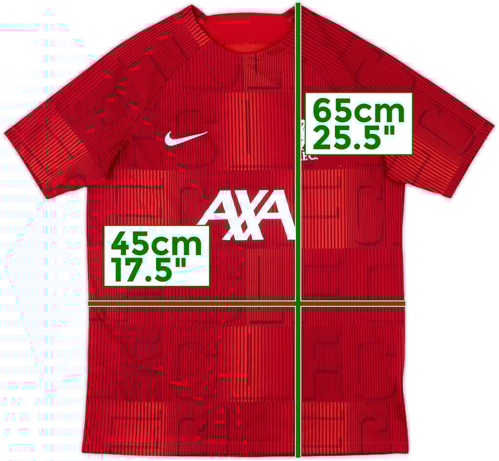 2021-22 Liverpool Nike Training Shirt - 9/10 - (XL.Boys)