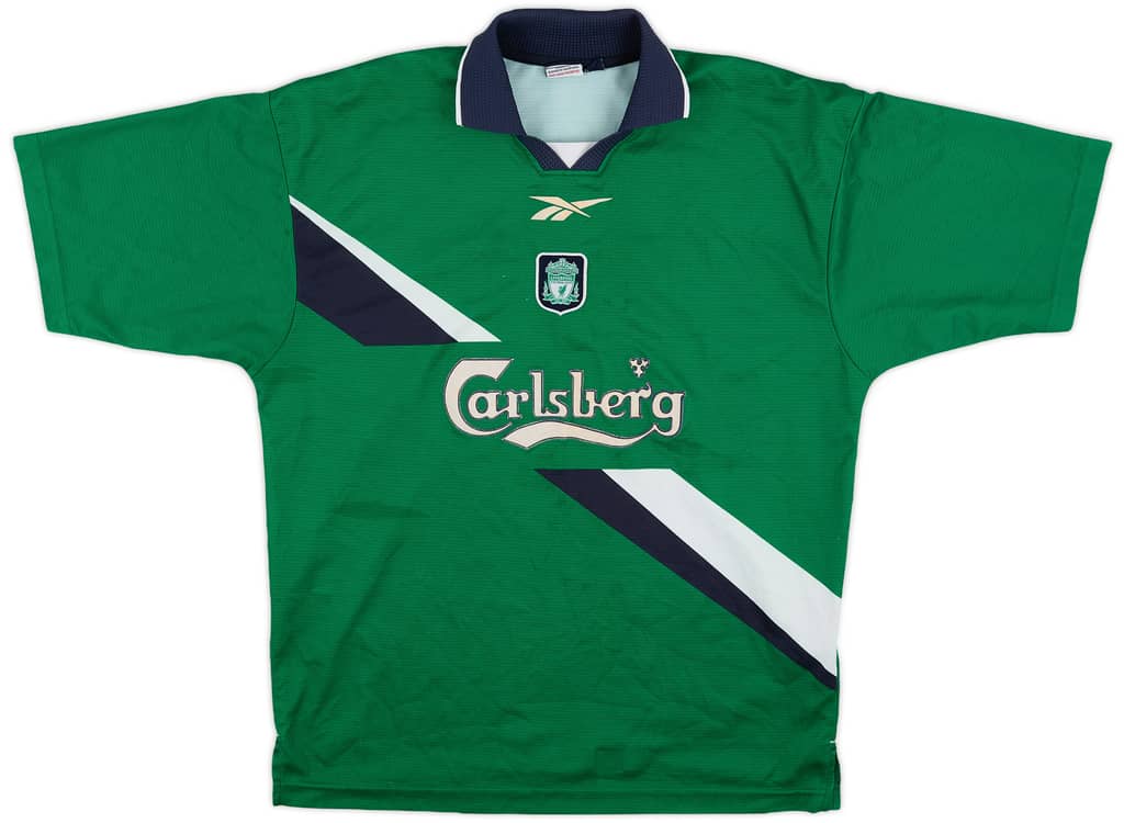 1999-00 Liverpool Away Shirt Redknapp #11 - 6/10 - (S)