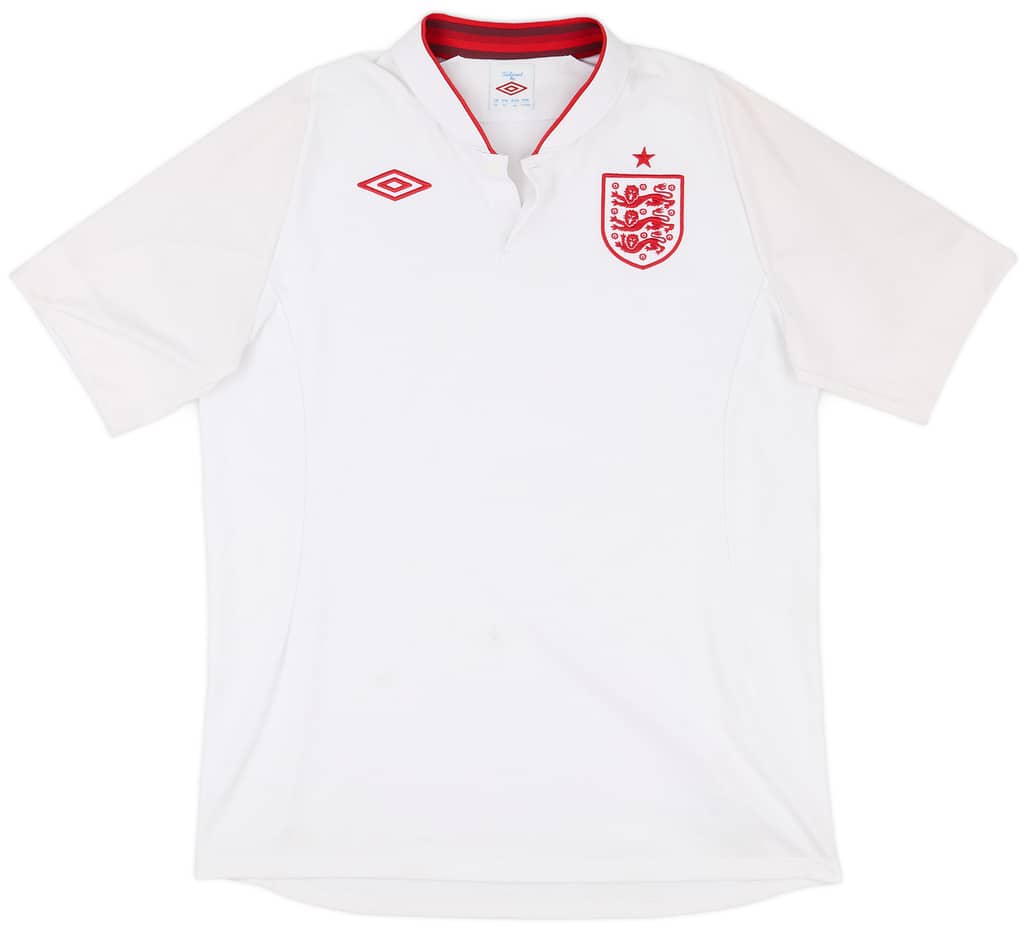 2012-13 England Home Shirt - 5/10 - (XL)