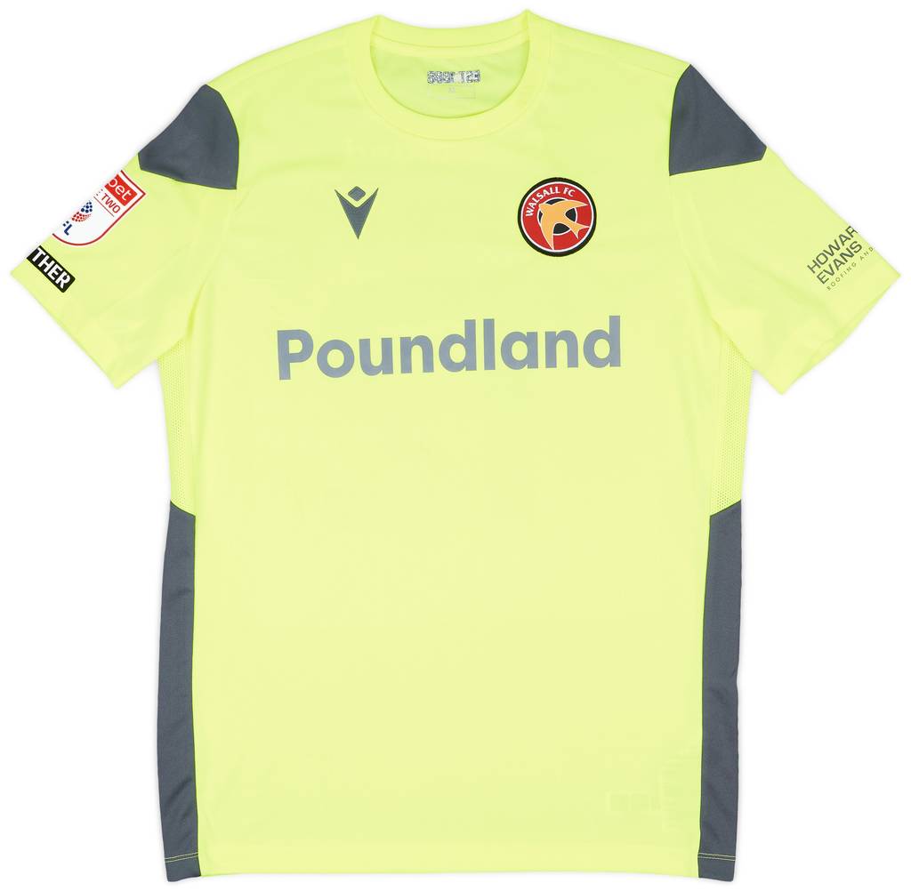 2024-25 Walsall Match Issue GK Shirt Hornby #12