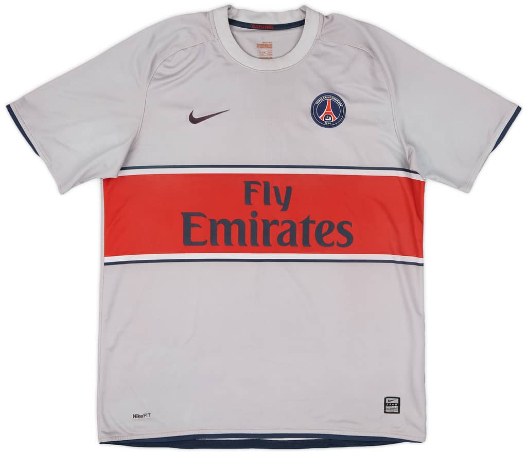 2008-09 Paris Saint-Germain Away Shirt Giuly #7 - 5/10 - (L)