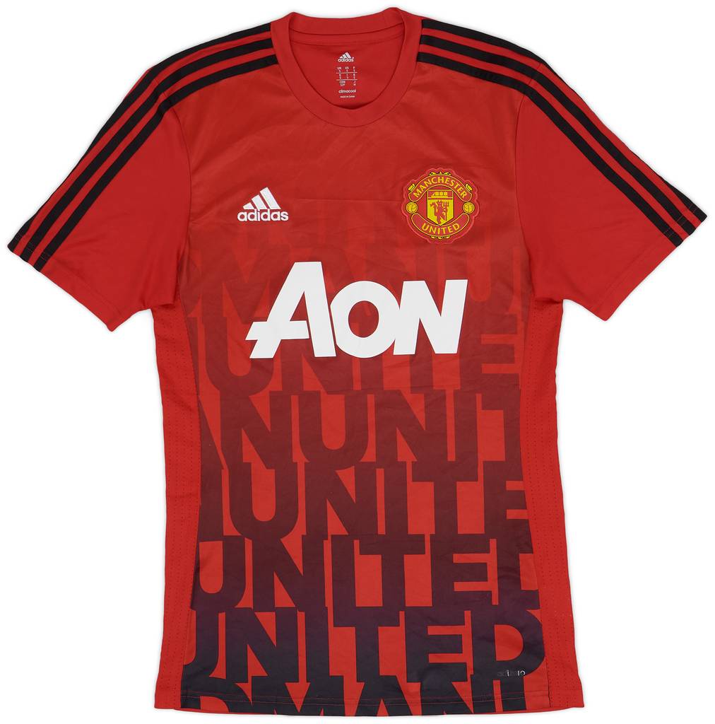 2015-16 Manchester United adidas Training Shirt - 8/10 - (S)