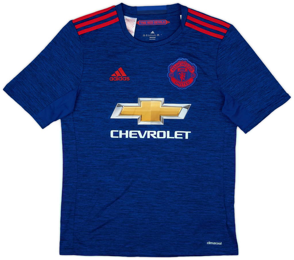 2016-17 Manchester United Away Shirt - 10/10 - (XL.Boys)