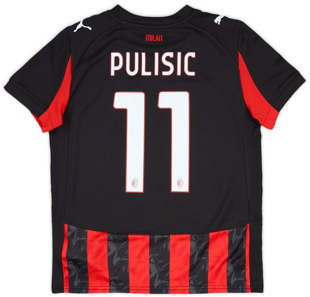 2025-26 AC Milan Home Shirt Pulisic #11 (KIDS)