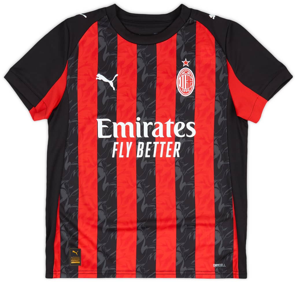 2025-26 AC Milan Home Shirt Pulisic #11 (KIDS)